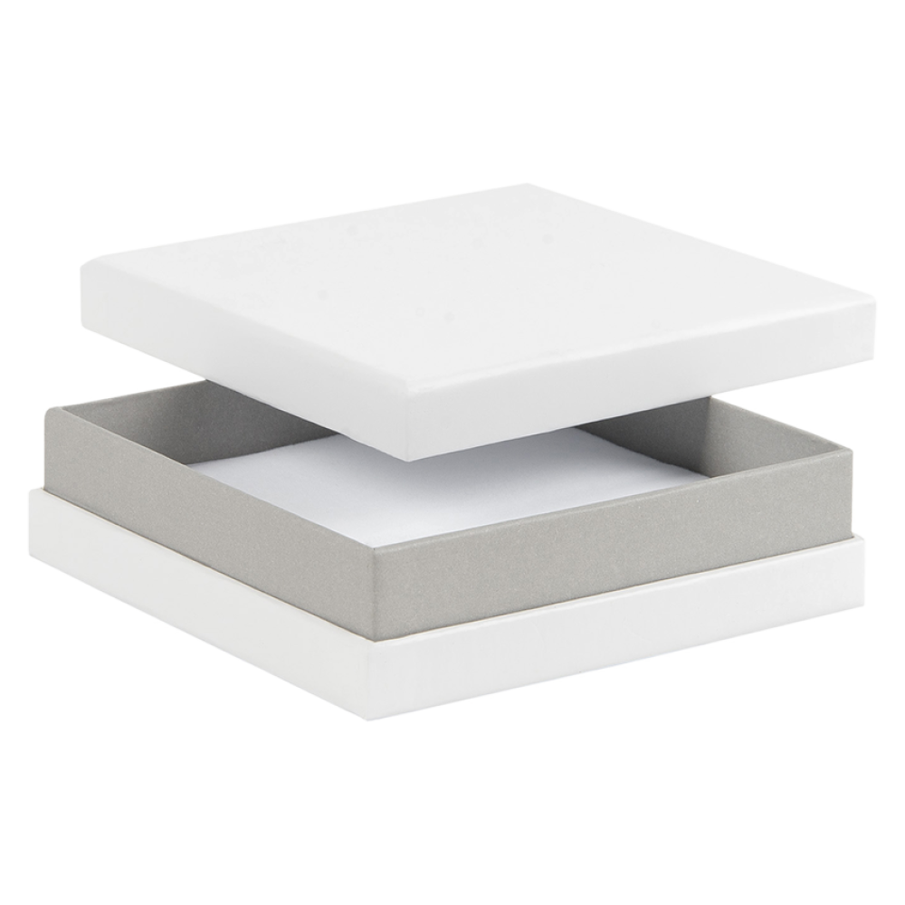 White & Grey Bangle Shoulder Box
