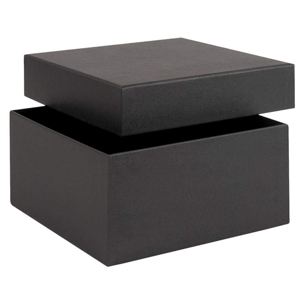 Luxury Black Medium Square Accessory Gift Box