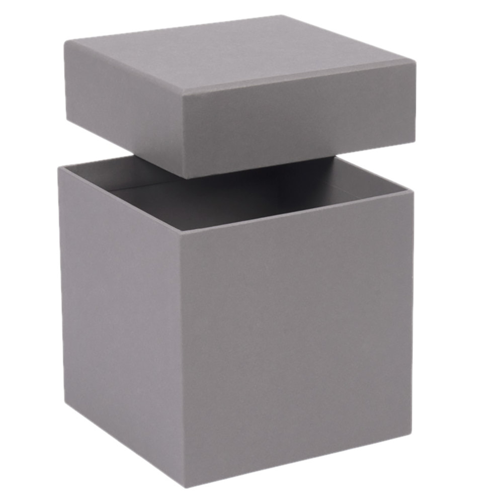 Luxury Grey Cube Gift Box
