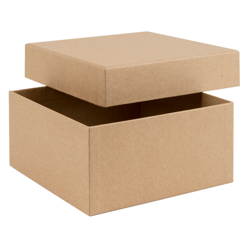 Luxury Kraft Medium Square Accessory Gift Box