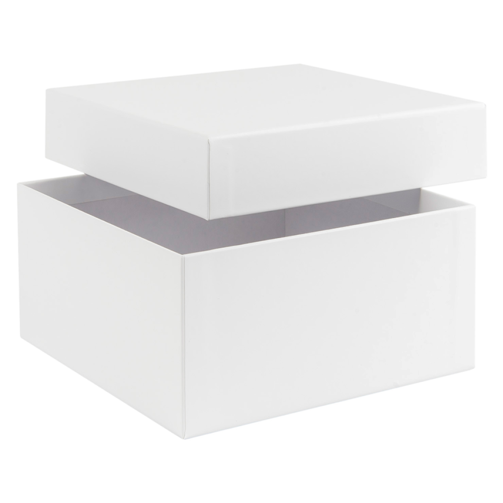 Luxury White Medium Square Accessory Gift Box