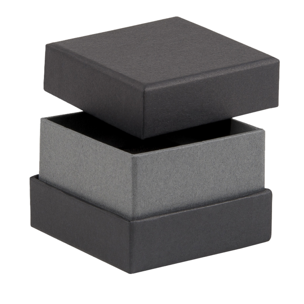 Black & Grey Ring Shoulder Box