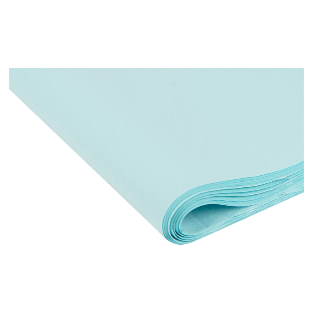Large Recycled Azure Blue Tissue Paper - approx 240 Sheets