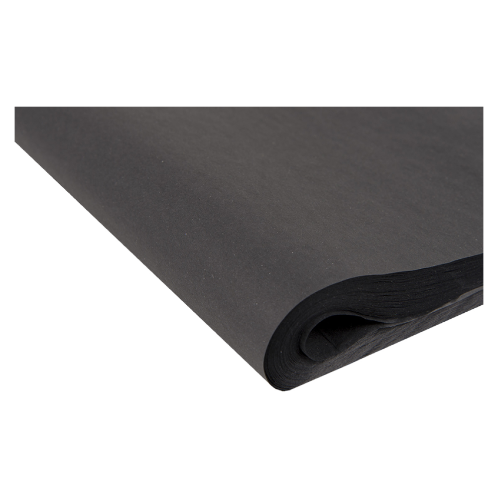 Large Recycled Black Tissue Paper - approx 240 sheets