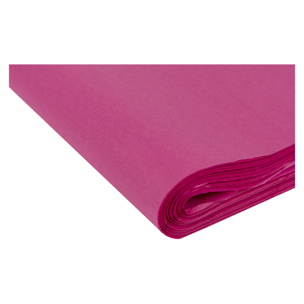 Large Recycled Cerise Pink Tissue Paper - approx 240 sheets