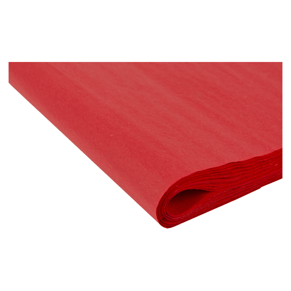 Large Recycled Red Tissue Paper - approx 240 Sheets