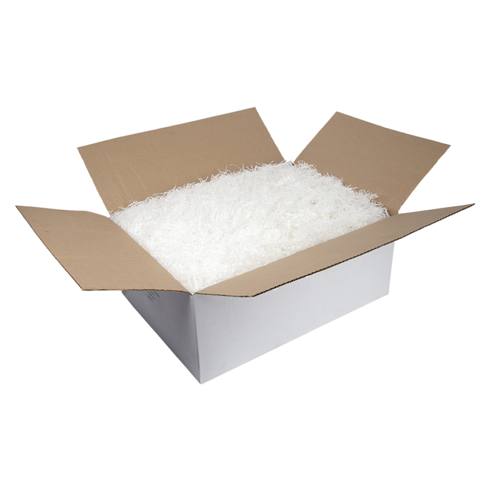 Shredded White Tissue Paper Tiny Box Company
