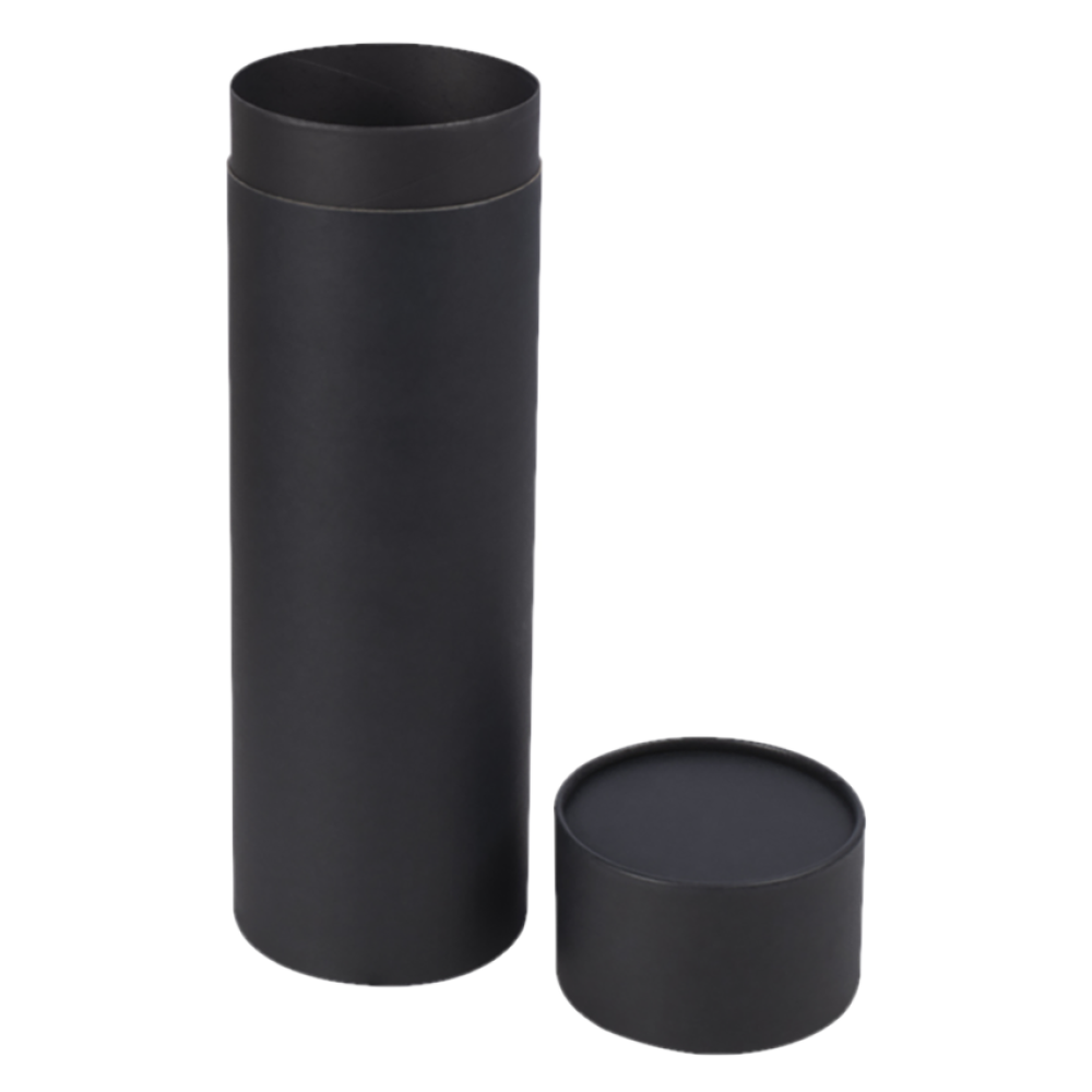 Tall Black Tube Gift Box Tiny Box Company