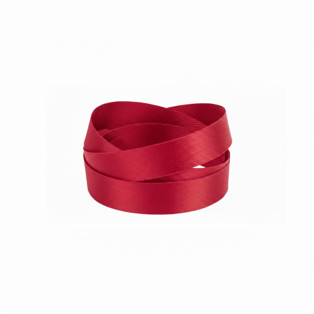 Red Wood Pulp Ribbon 50 metres x 10mm