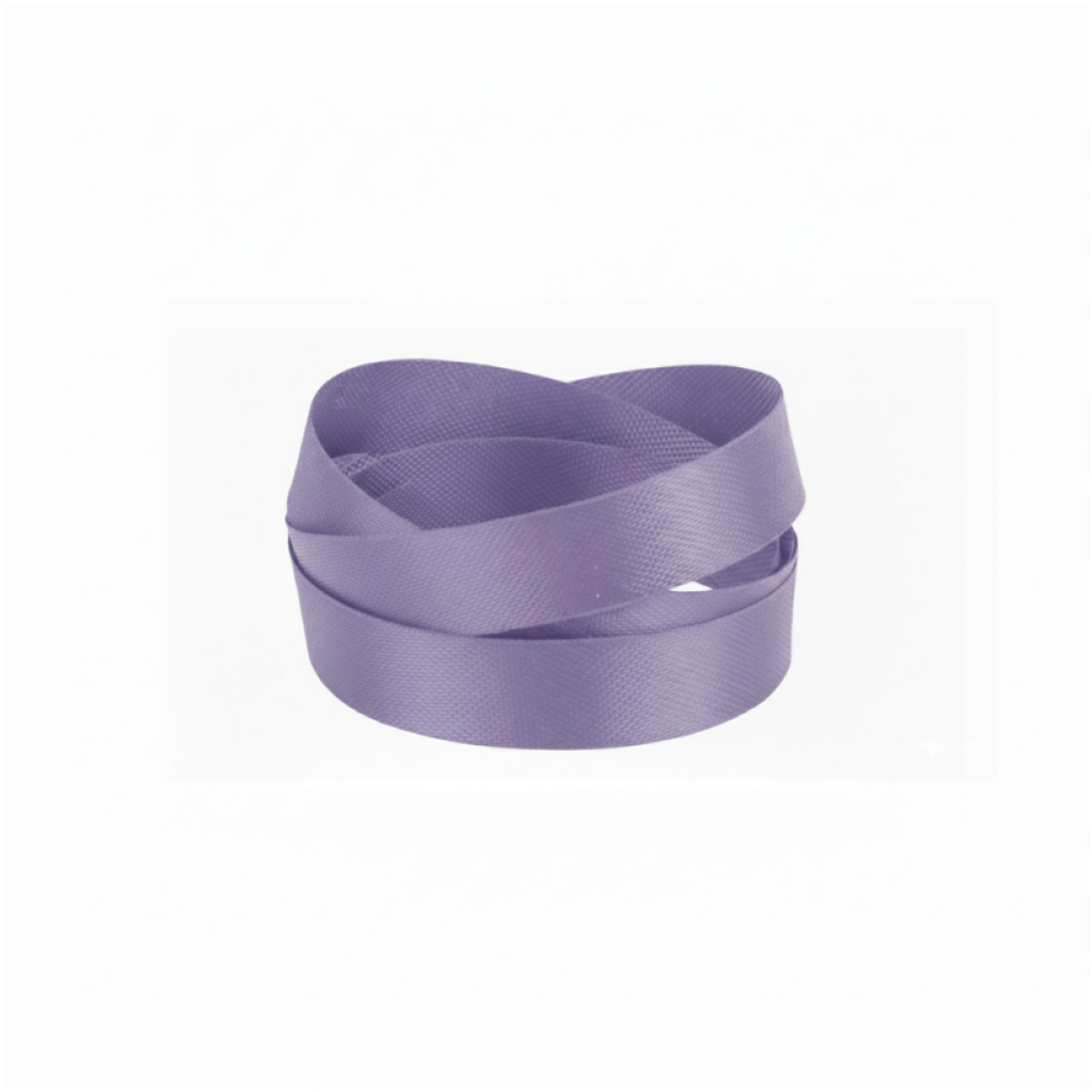 Lilac Wood Pulp Ribbon 50 metres x 10mm