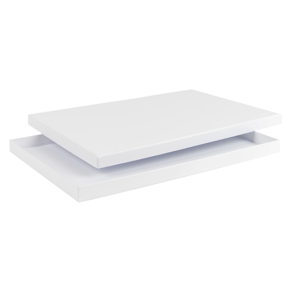 Luxury White Thin A4 Presentation Gift Box