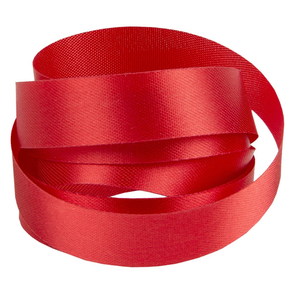 Red Wood Pulp Ribbon 50 metres x 15mm