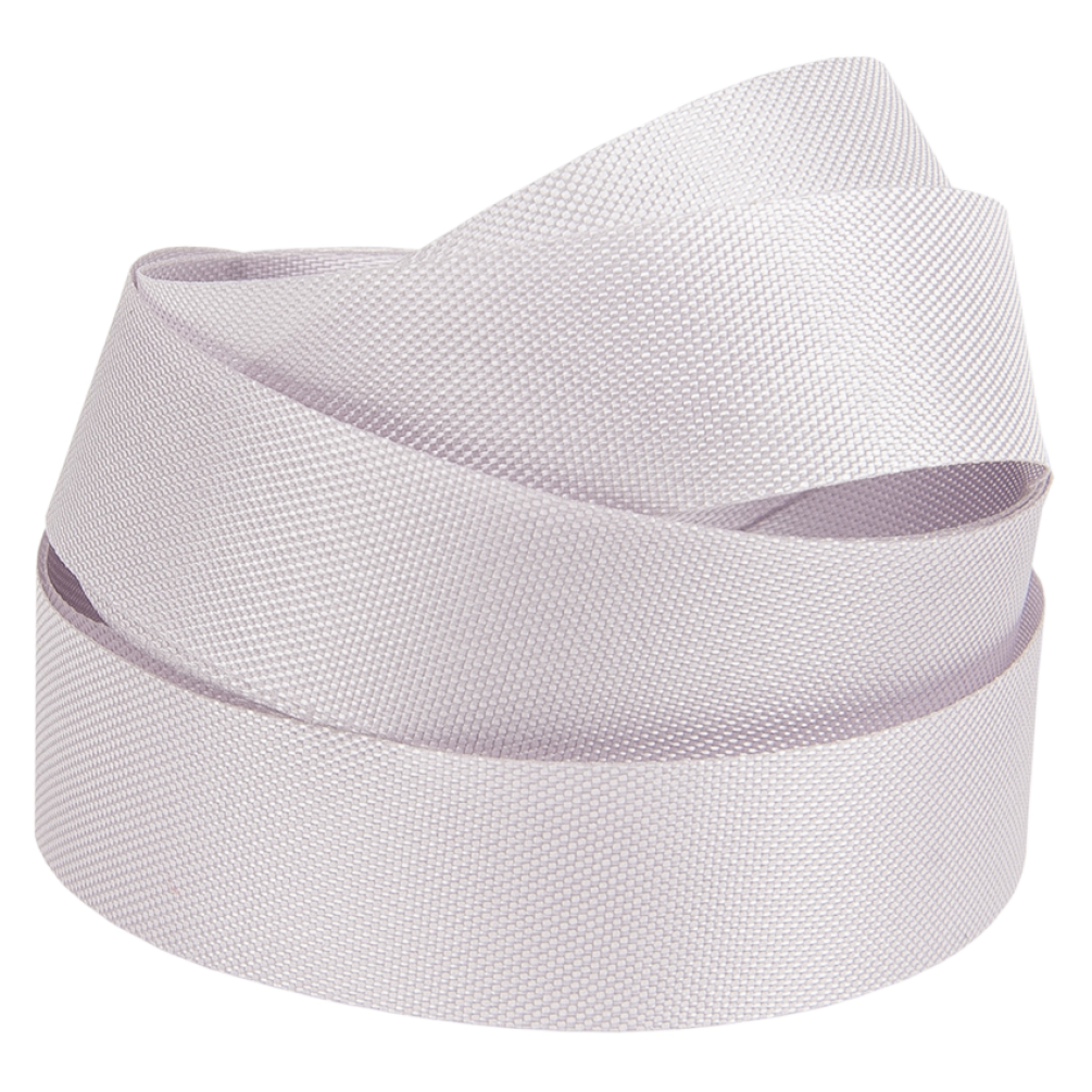 Silver Grey Wood Pulp Ribbon 50 metres x 15mm