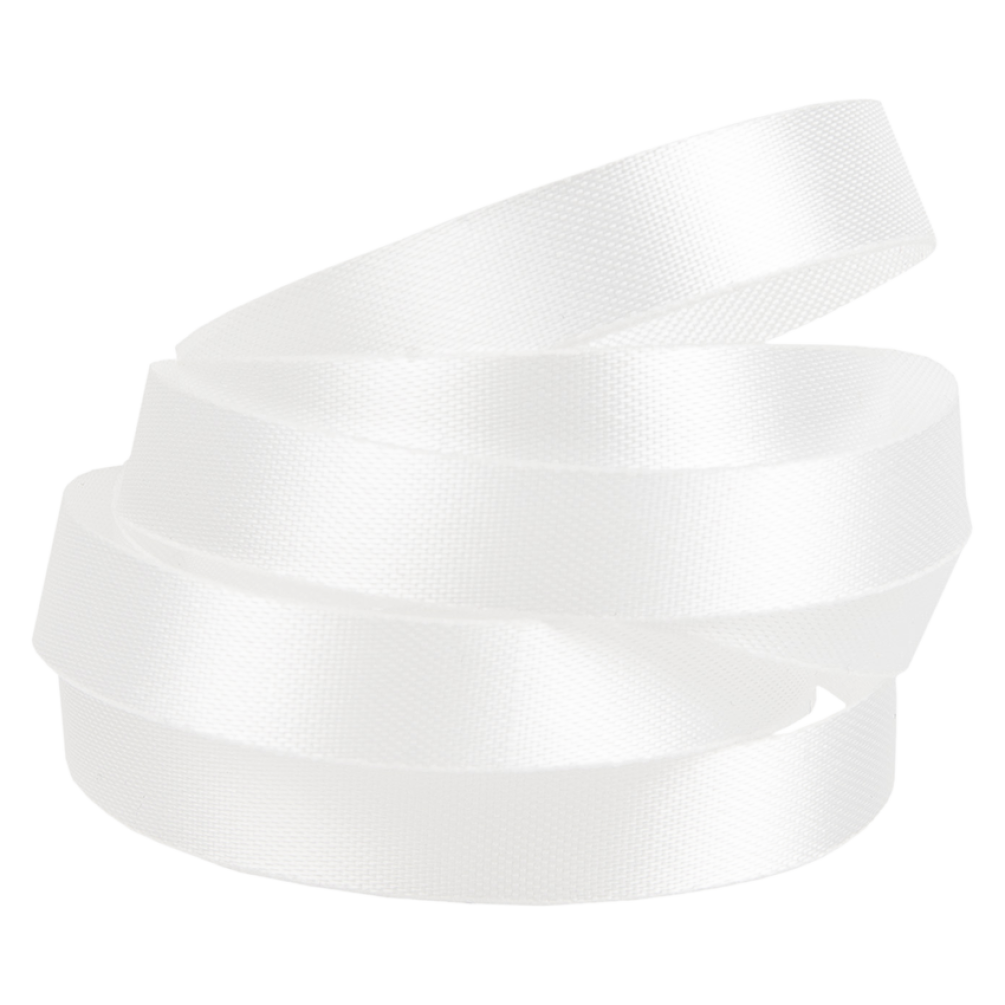 White Wood Pulp Ribbon 50 metres x 10mm