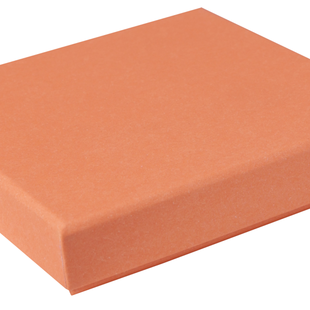 Luxury Apricot Crush Orange Thin Bangle Jewellery Gift Box