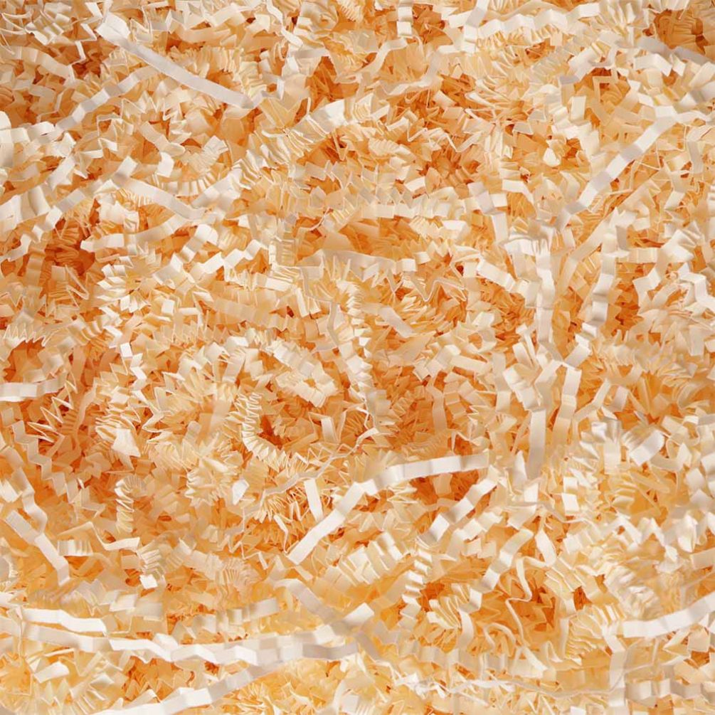 Cream Shredded 4mm Zig Zag Paper - 1kg