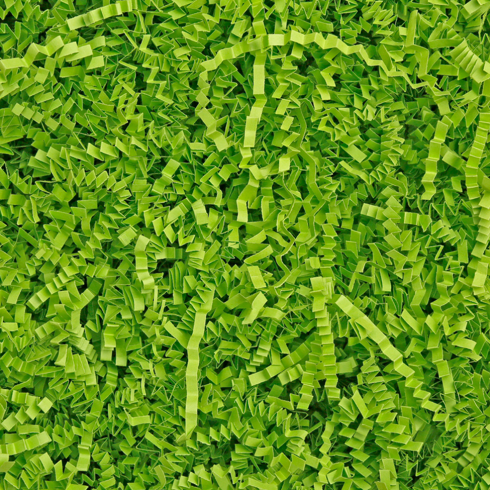 Lime Shredded Zig Zag Paper - 1kg