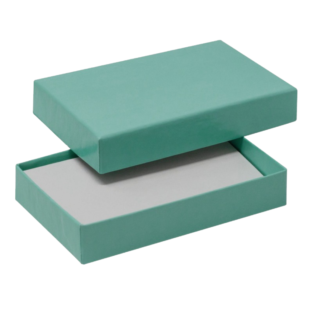 Aqua Credit Card Sized Gift Box