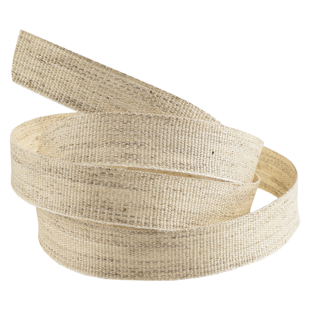 Cotton Linen Ribbon 15 metres x 16mm