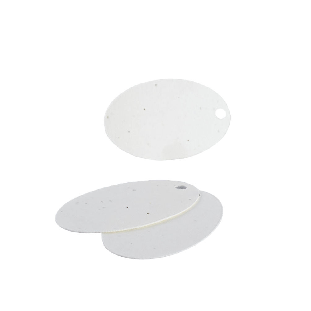 Ellipse Plantable Seed Paper Tags - Pack of 10