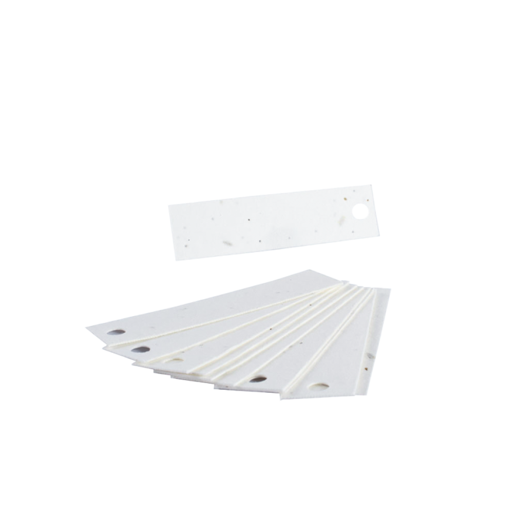 Thin Plantable Seed Paper Tags - Pack of 10