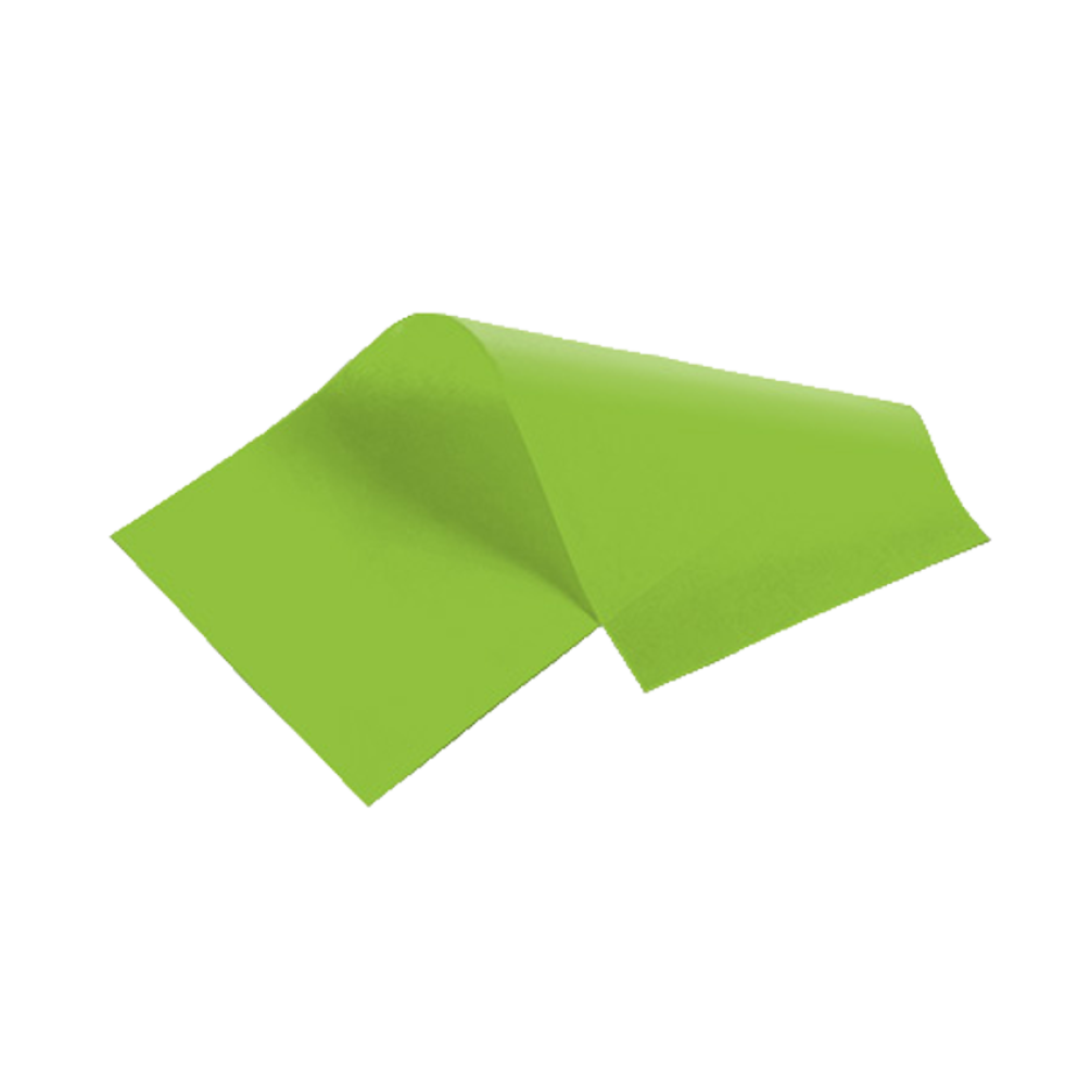 Large Recycled Bright Lime Tissue Paper - 480 sheets