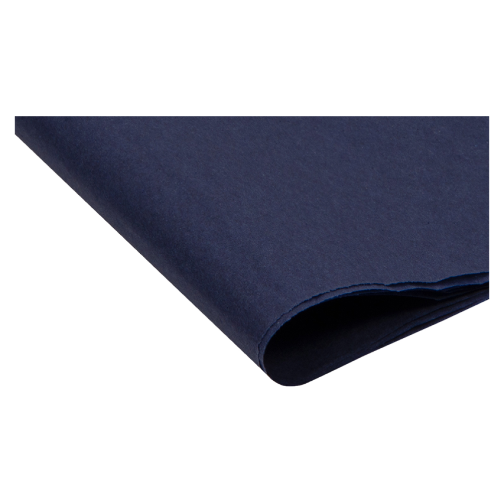 Small Recycled Navy Tissue Paper - 10 sheets 