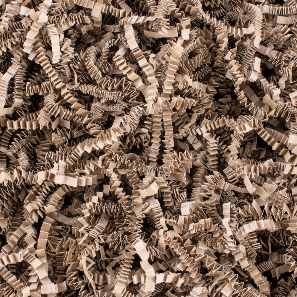 Kraft Food Grade Shredded Zig Zag Paper - 1kg