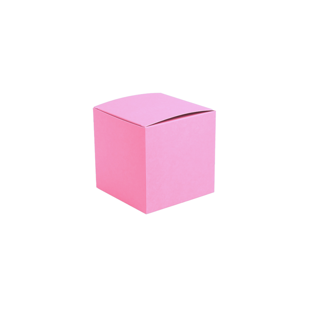 Fondant Pink Flat Pack Gift Box