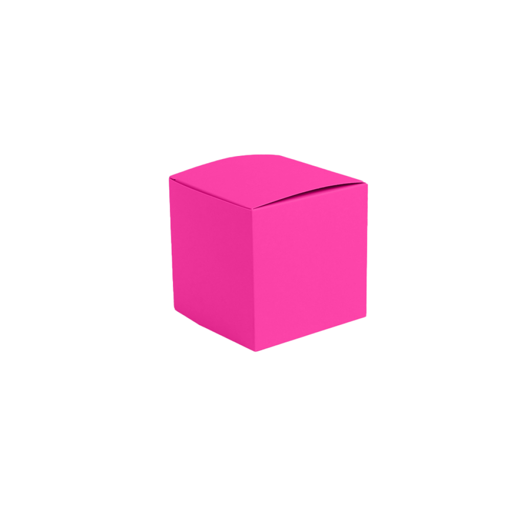 Magenta Pink Flat Pack Gift Box