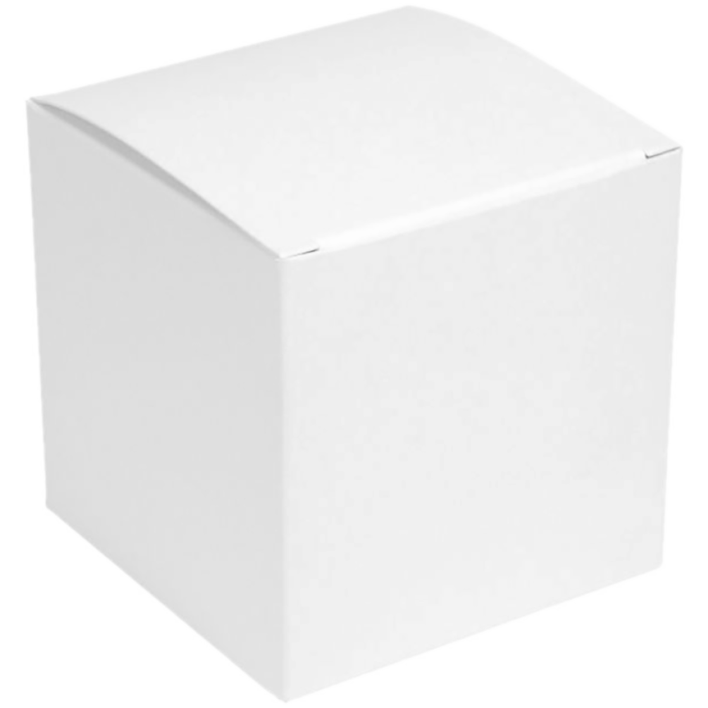 One Piece White Flat-Pack Candle Box