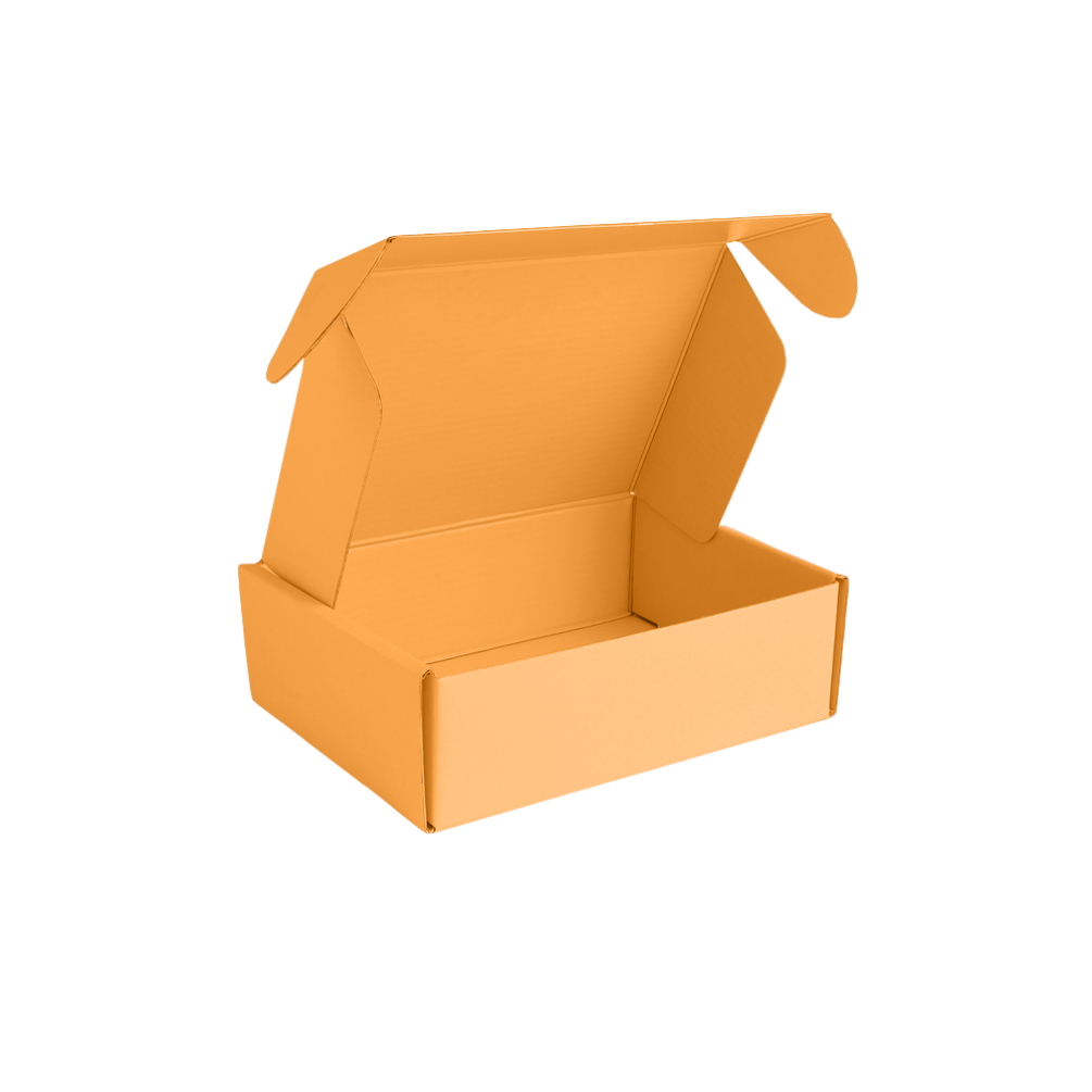 Apricot Crush Orange Deep 1-Piece A6 Mailing Gift Box
