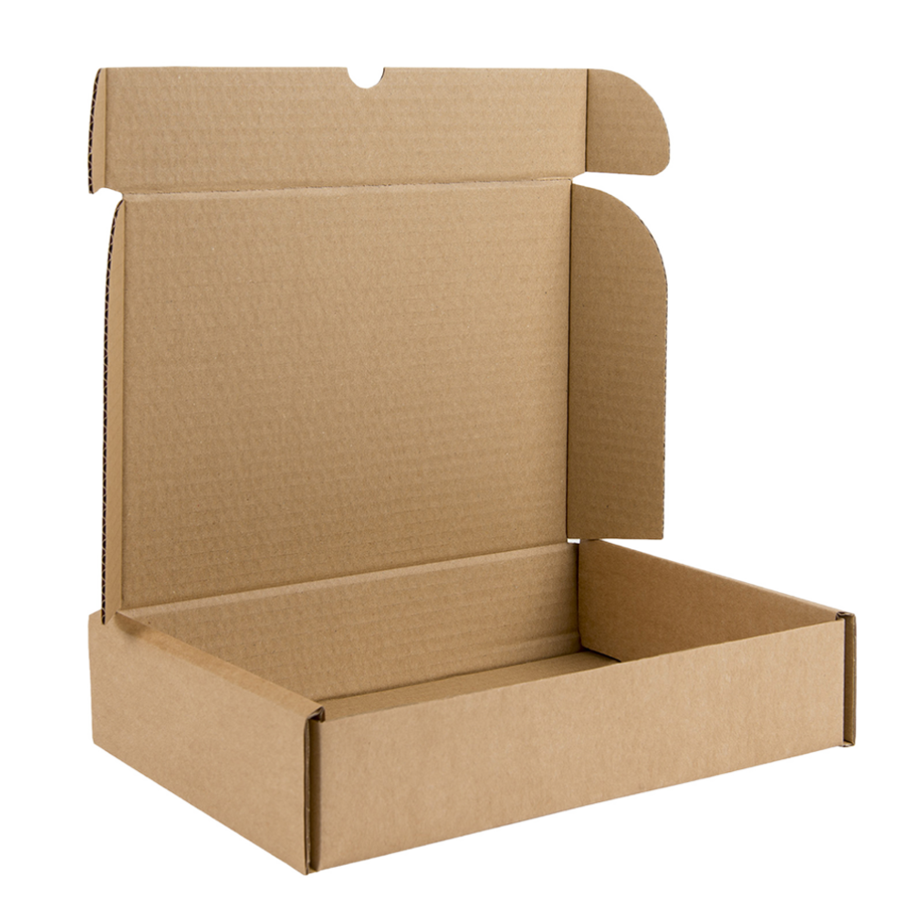 Kraft 1-Piece A5 Corrugated Postal Box