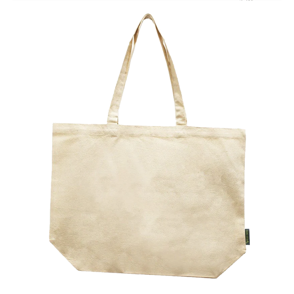 Pack of 25 Organic Canvas Tote Bags