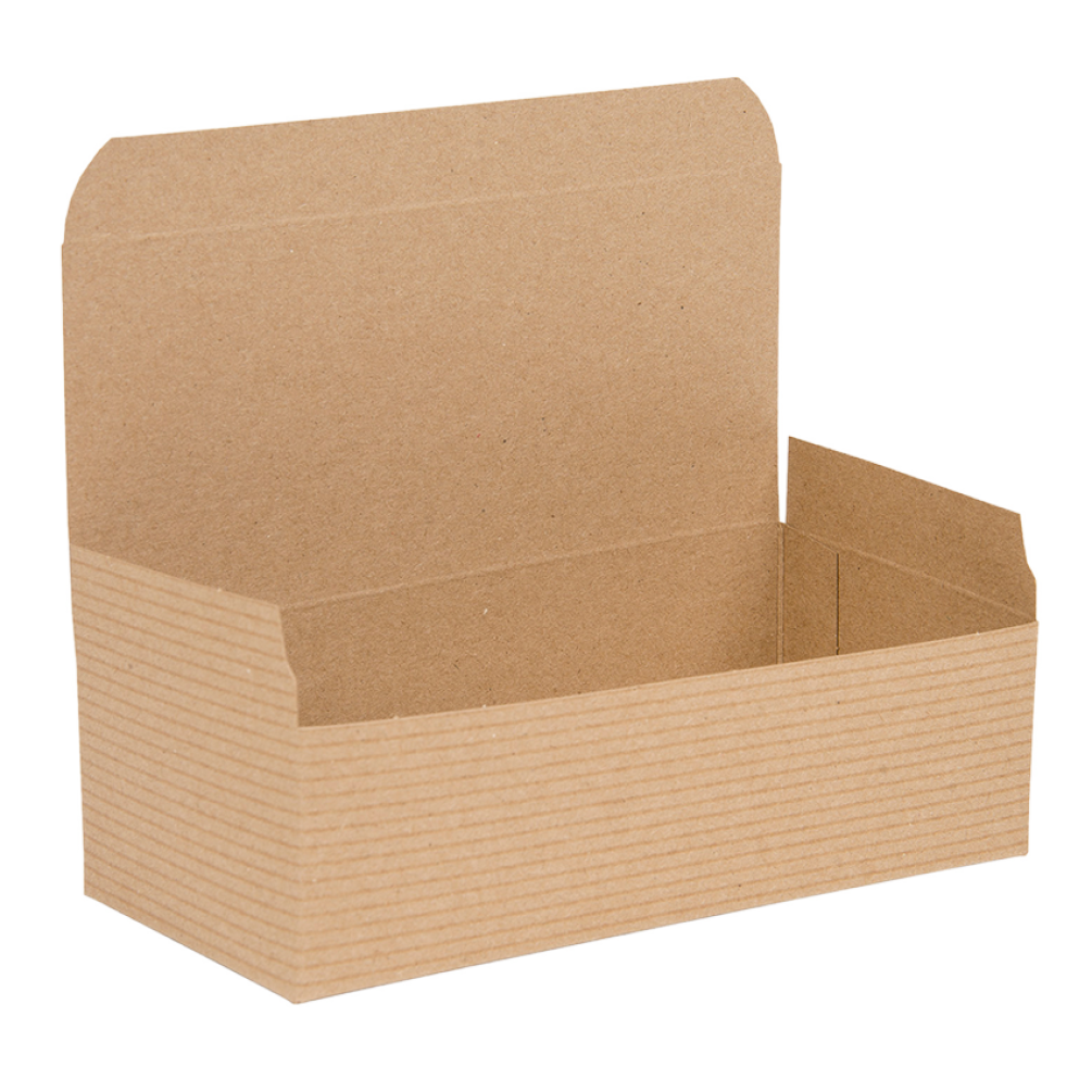 Brown Kraft Recycled 1- Piece Flat Packed Pop Up Gift Box
