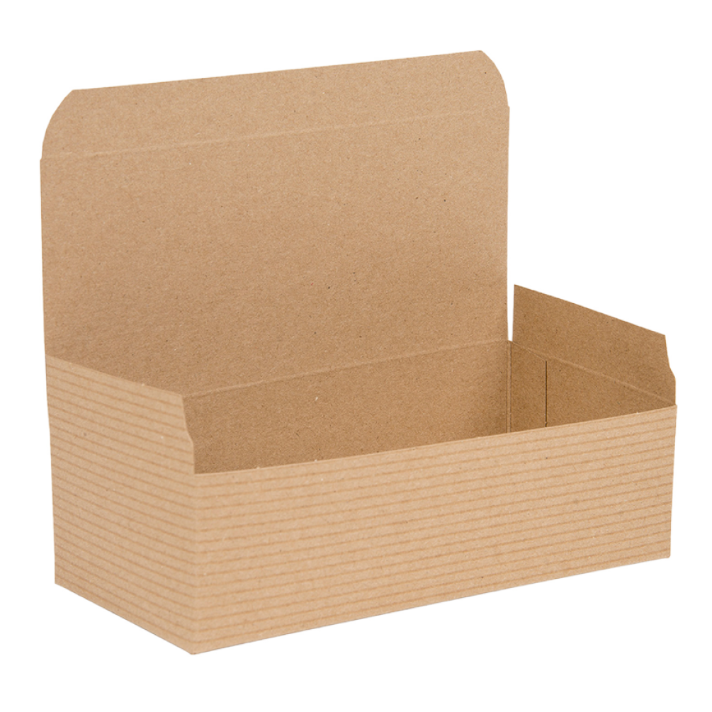 Brown Kraft Recycled 1- Piece Flat Packed Pop Up Gift Box