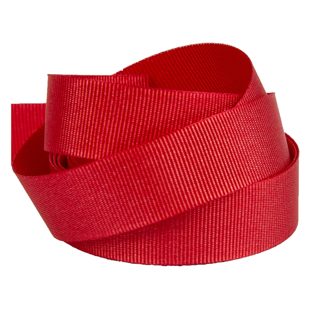 Passion Red Grosgrain Ribbon 15mm width