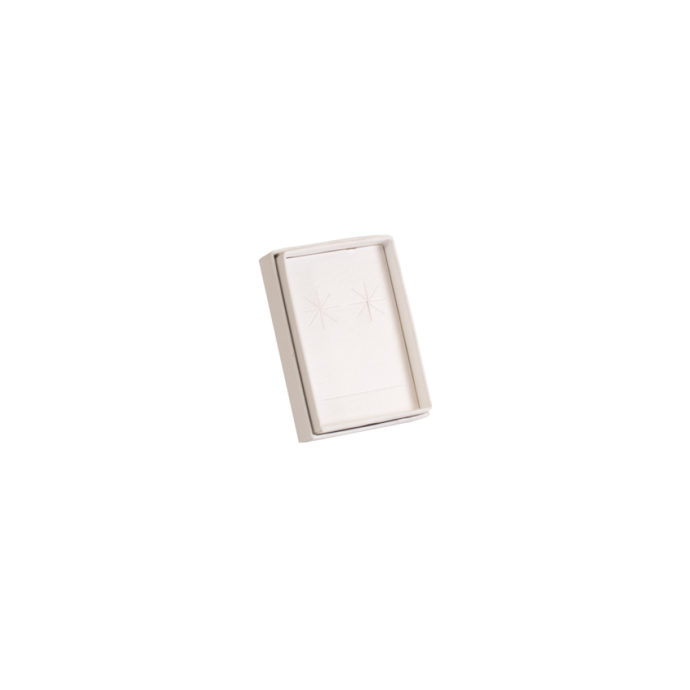 Small White Multi-Purpose Earring Card Insert