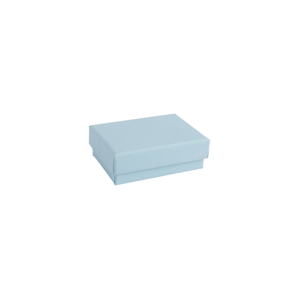 Essentials Light Blue Kraft Small Earring Jewellery Gift Box