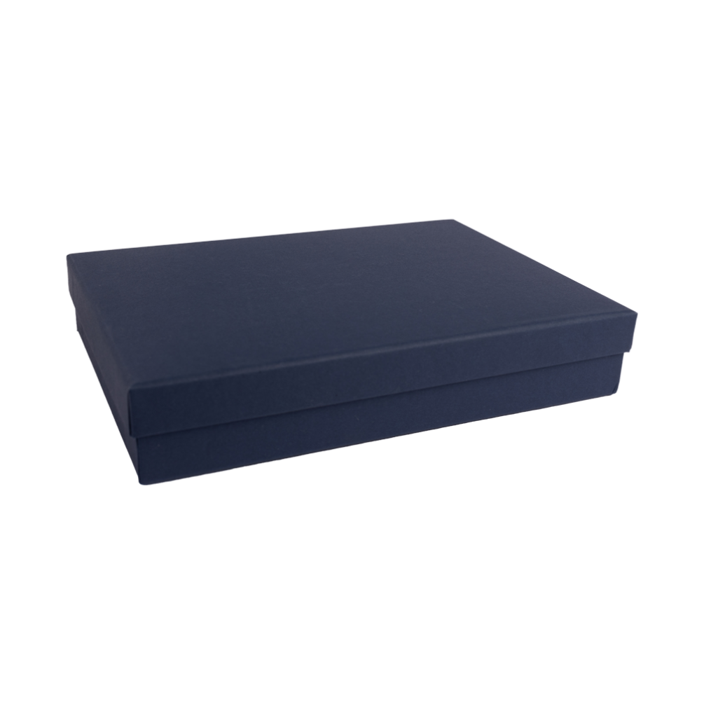 Essentials Large Navy Kraft Multi-Purpose Gift Box