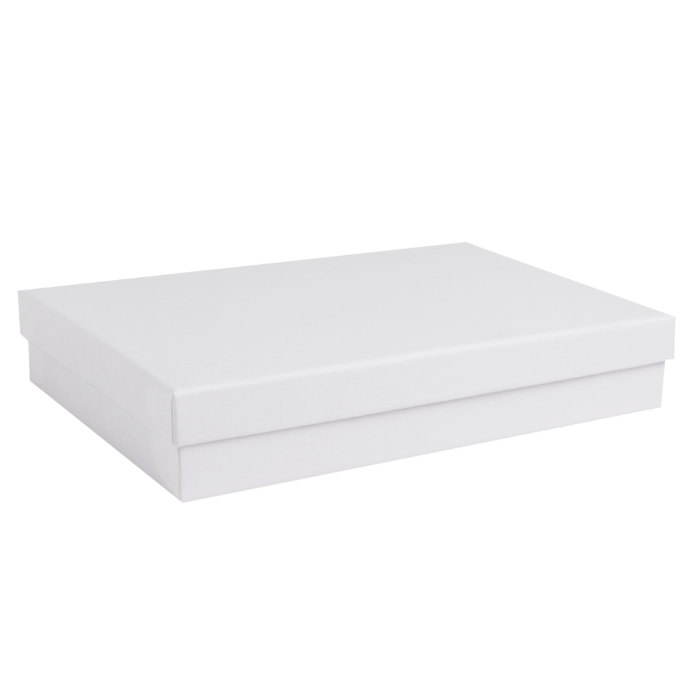 Essentials Large White Kraft Multi-Purpose Gift Box