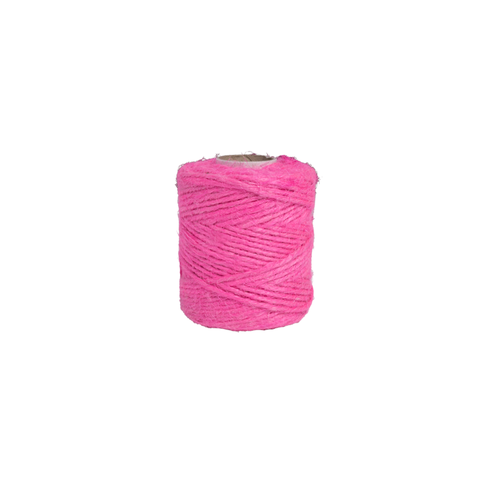Pink Jute Twine 50 metres