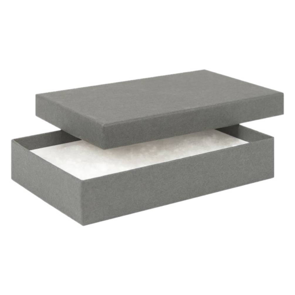 Kraft Grey Small Necklace Jewellery Gift Box