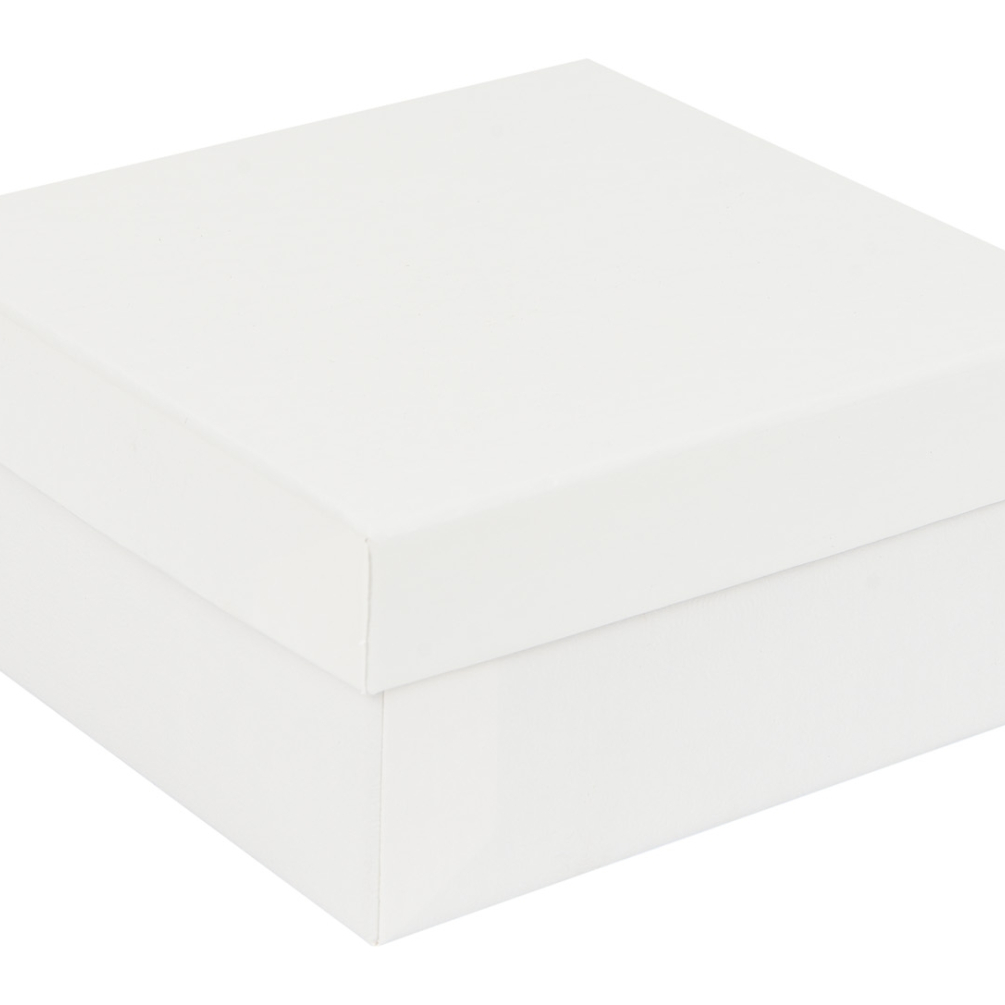 Kraft Recycled Gift Box | Square Jewellery Gift Box