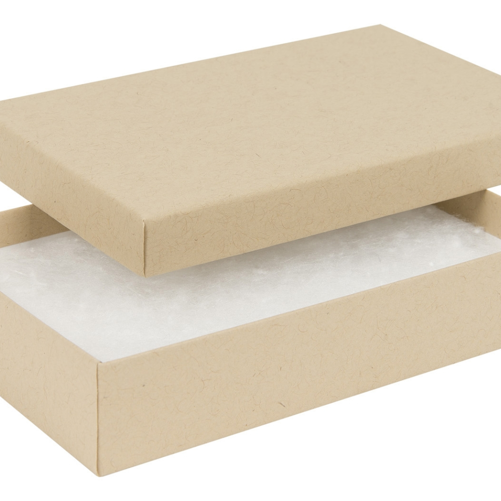 80 Pack Cardboard Jewelry Boxes Bulk -3.5x3.5x1 Cotton Filled Small Gift  Boxes With Lids For Jewelry Packaging,White Small Jewelry Gift Boxes For