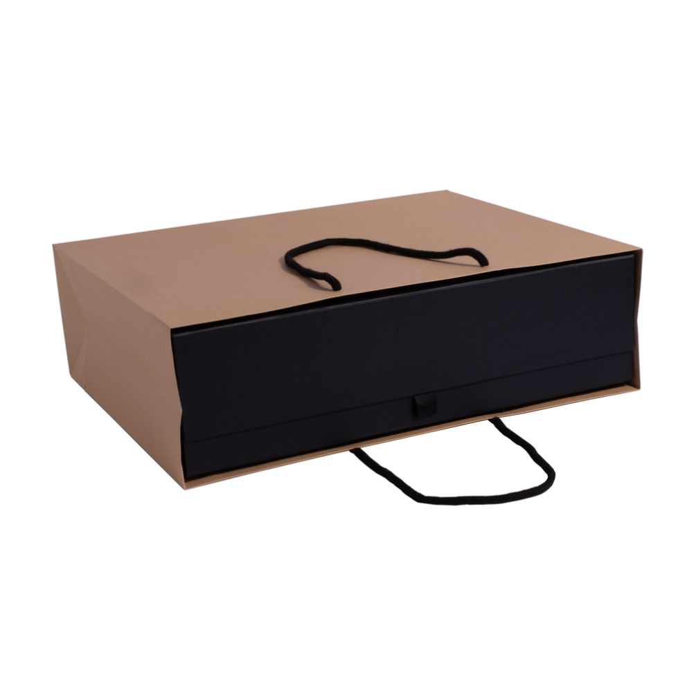 Extra Large Landscape Kraft Paper Gift Bag With Rope Handles