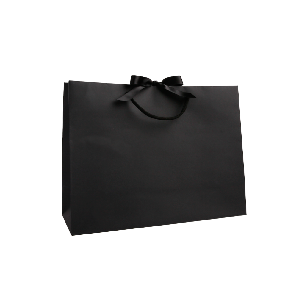 Black top gift bags
