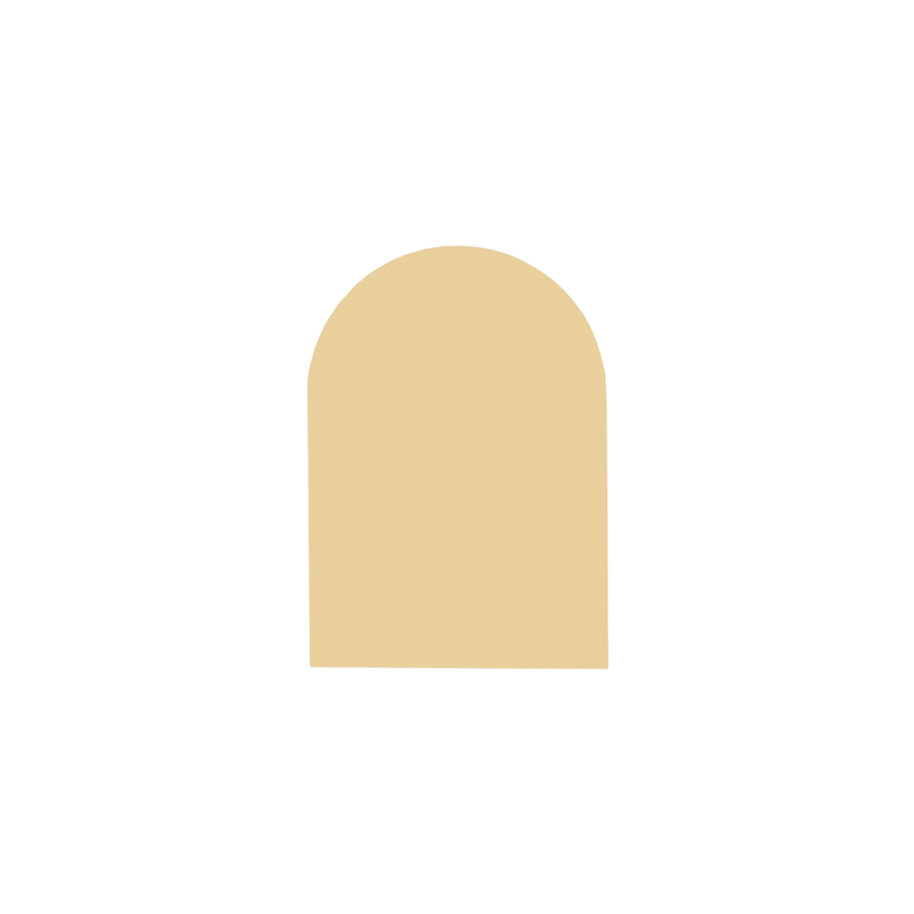 Plain Sandstone A6 Arch Note Card