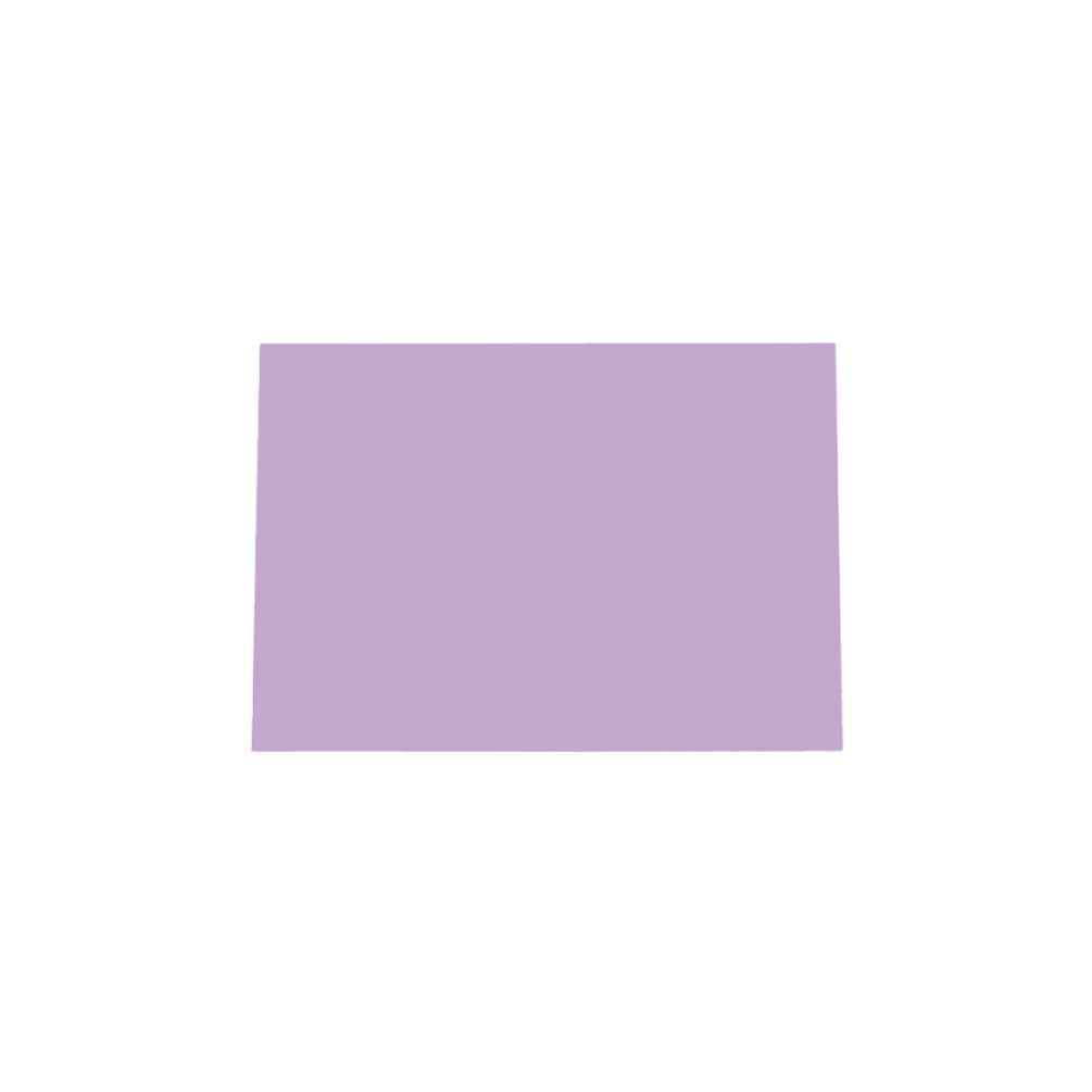 Plain Lilac A6 Note Card