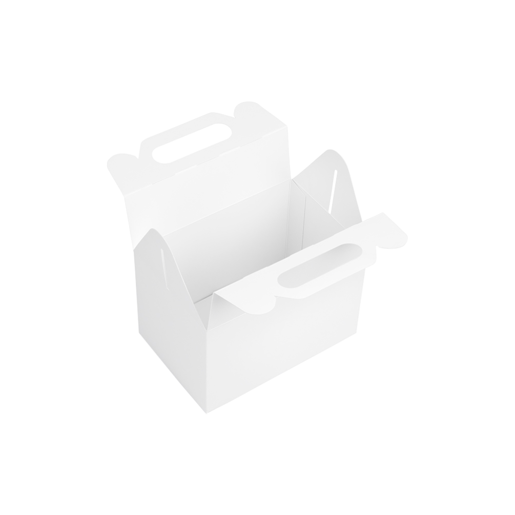 Small White Gable Box